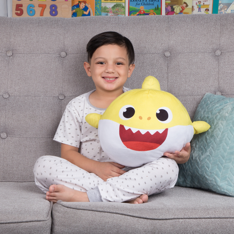 Baby Shark Kids Pillow Buddy, Yellow